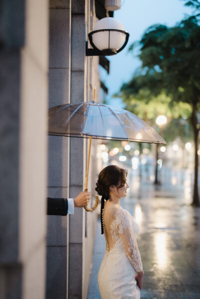 フォトウェディング/雨の日