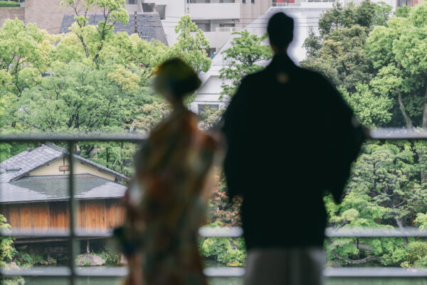 雨/和装/相楽園