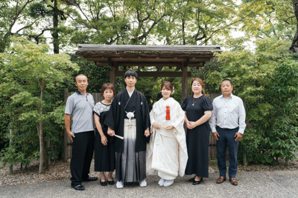 真夏の相楽園/白無垢