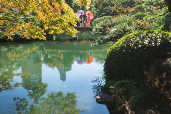 相楽園/色打掛