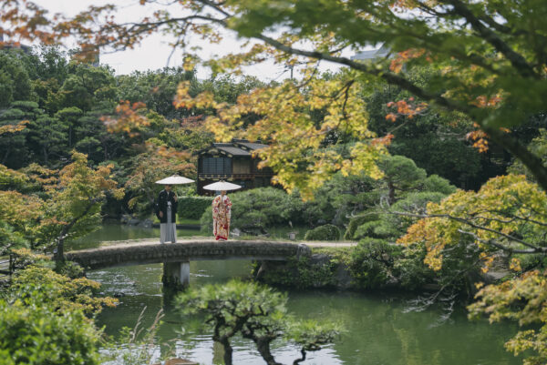赤の色打掛
