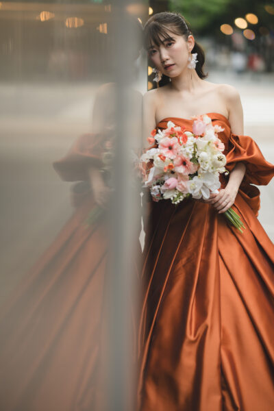 新婦ソロショット